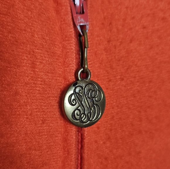 Vintage 70s Groovy Miss Elaine Orange Wide Leg Jumpsuit - Picture 5 of 9